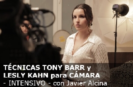 TÉCNICAS TONY BARR y LESLY KAHN para CÁMARA, con Javier Alcina
